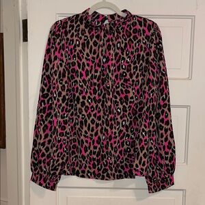 Bright Animal Print Top